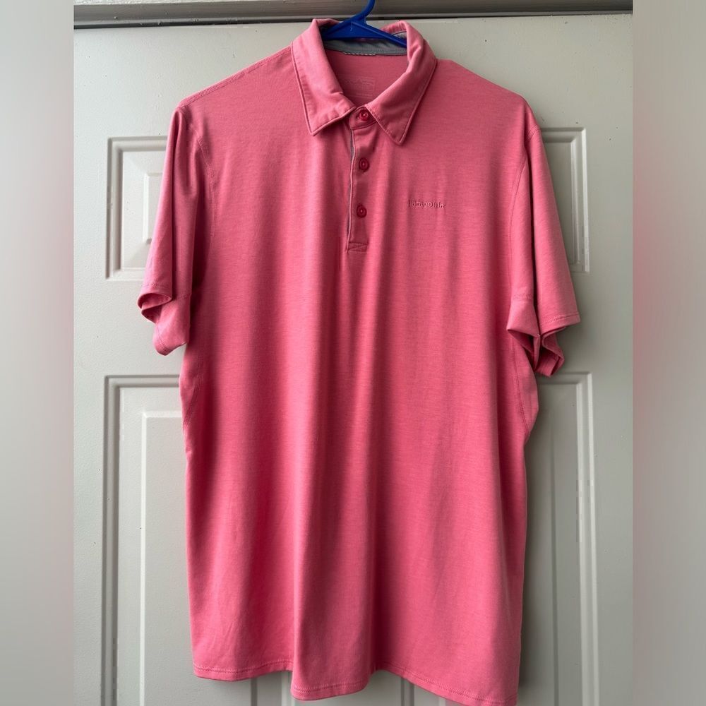 Patagonia WORN WEAR  Polo Shirt Men's Size Medium